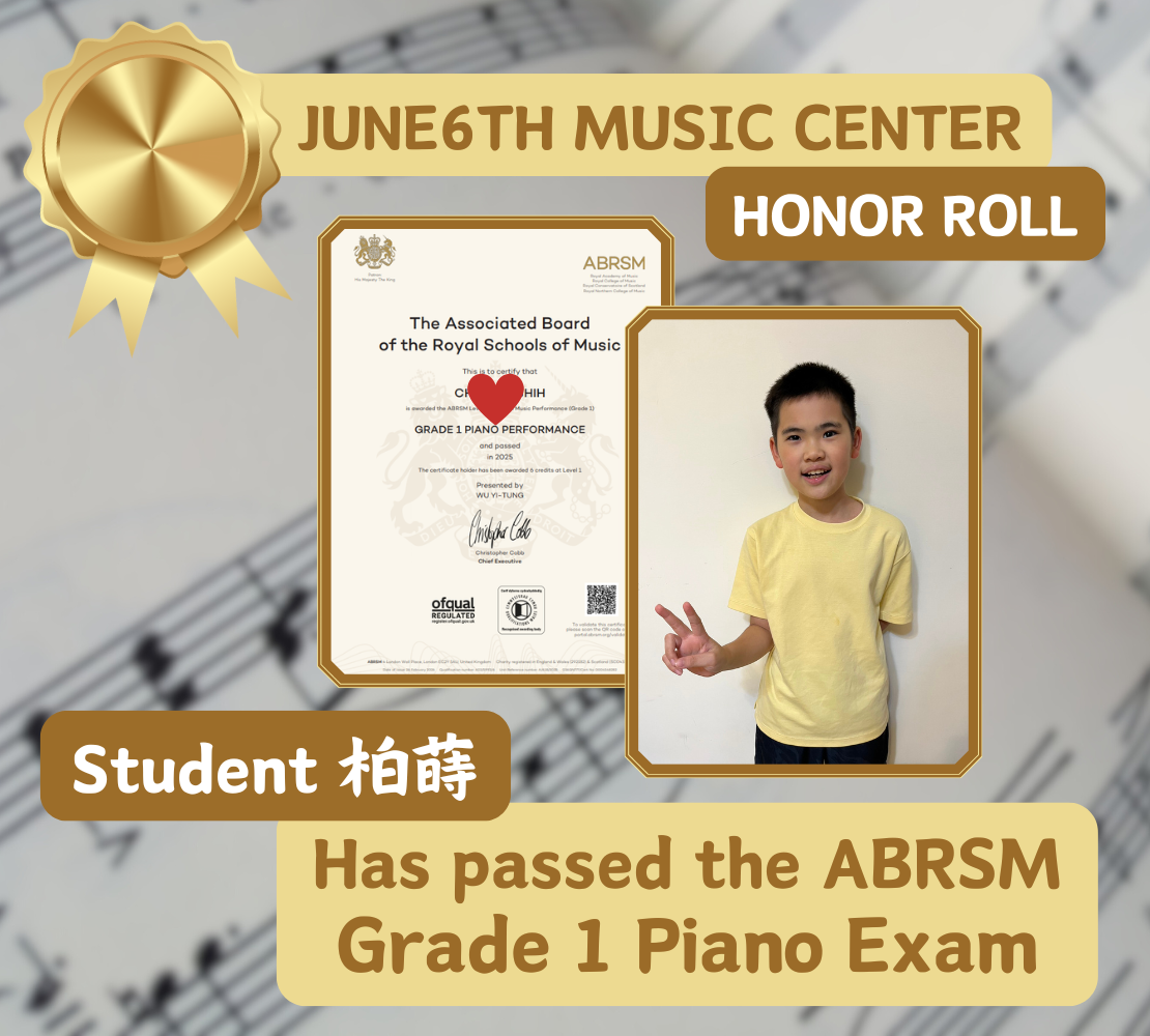 Piano Honor Roll